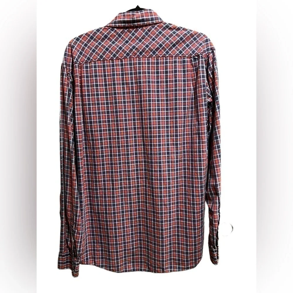 Vintage 07’ Tommy Hilfiger long sleeve button down plaid plaid size size Large